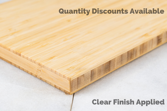 Blonde Natural Bamboo Plywood 3/4in Thickness