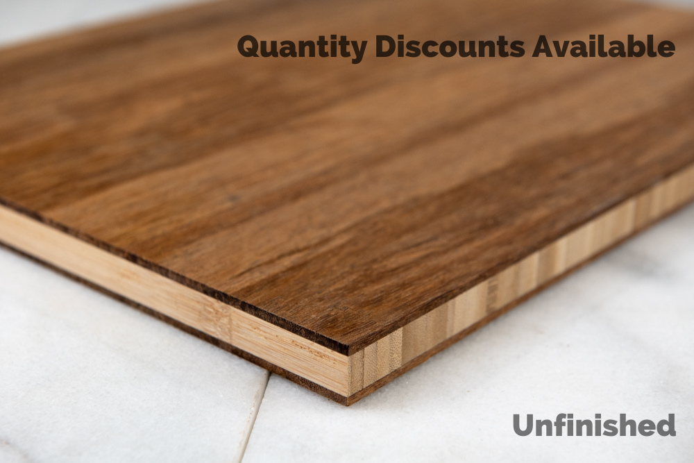 3/4 Carmelized Bamboo 3-Ply Dimensioned Boards (Choose Your Size) -  Woodworkers Source